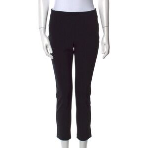 Veronica Beard Skinny Leg Cropped Pants, Black, Sz. 6